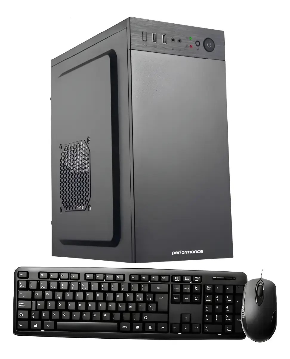 GABINETE KIT PERFORMANCE MATE TECLADO/MOUSE/FUENTE 500W